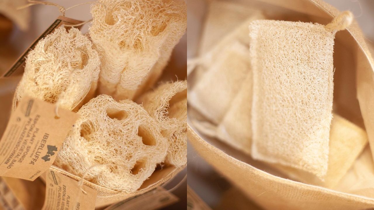 Te tallas con estropajo cuando te banas