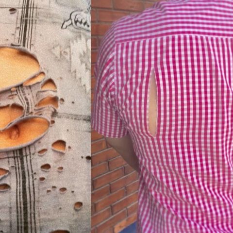 ropa rota o sucia atrae la pobreza