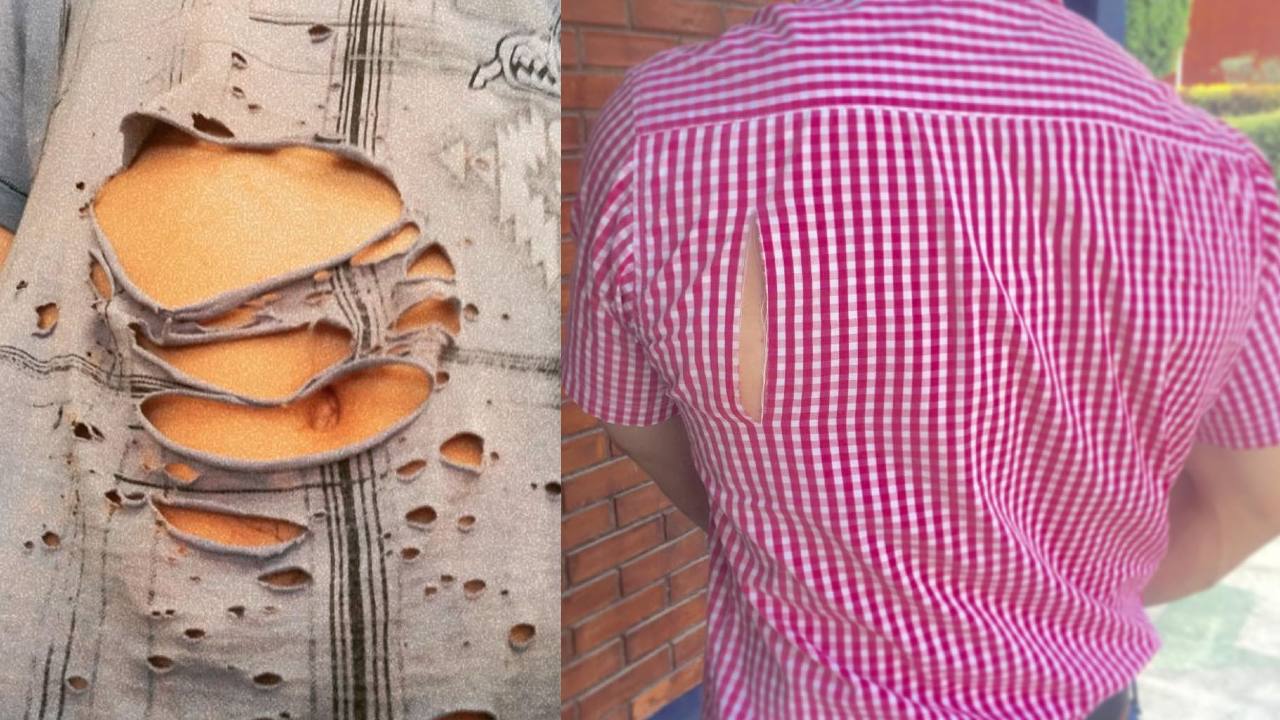 ropa rota o sucia atrae la pobreza