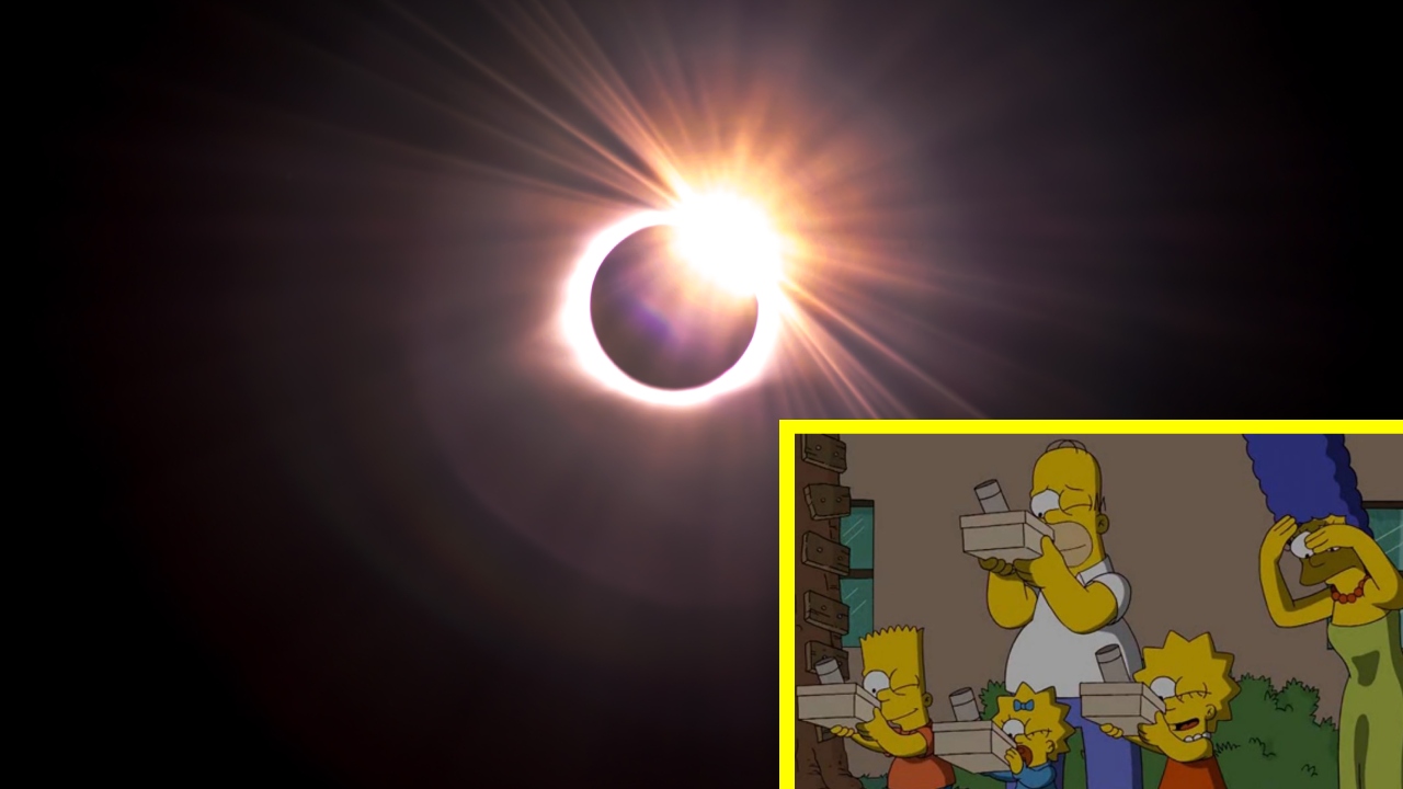 proyector casero para eclipses solares