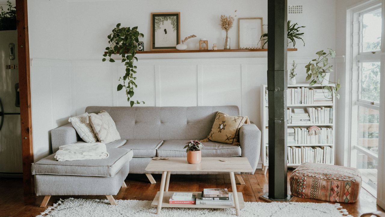 como decorar una sala minimalista pequeña