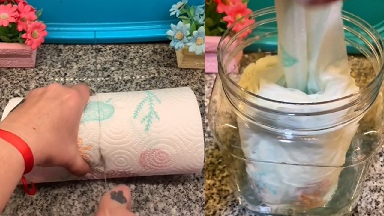 convertir tus servitoallas de cocina en toallitas desinfectantes