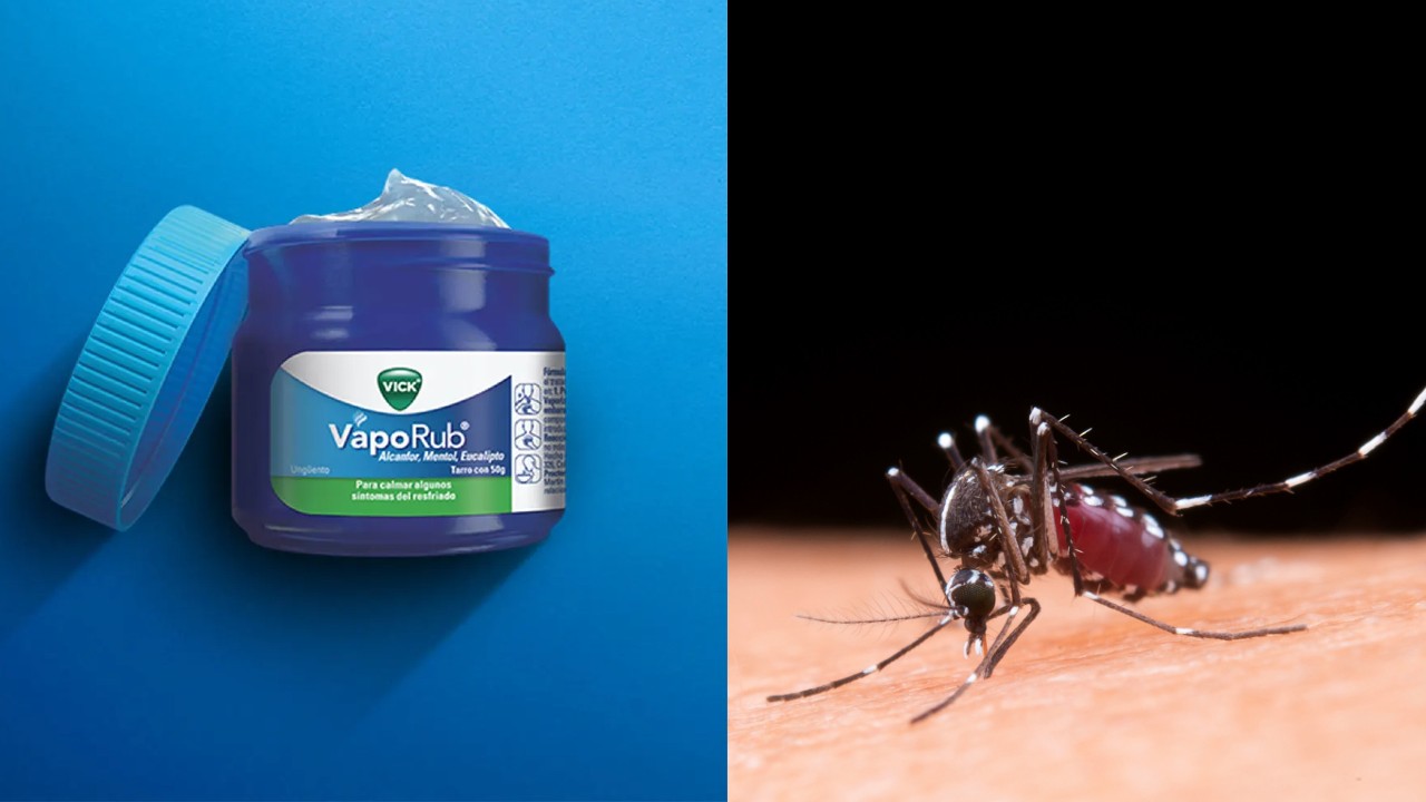 es bueno untarse vaporub como repelente