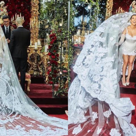 Kourtney Kardashian se casa y la critican