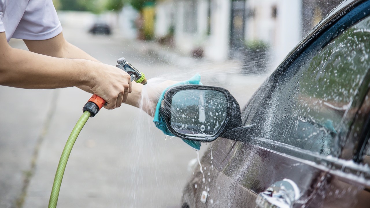 limpiador de vidrios para auto