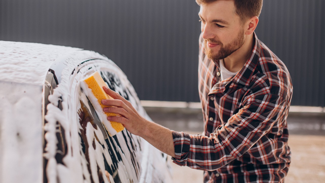 limpiador de vidrios para auto