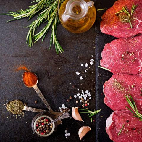 por qué la carne se pone café