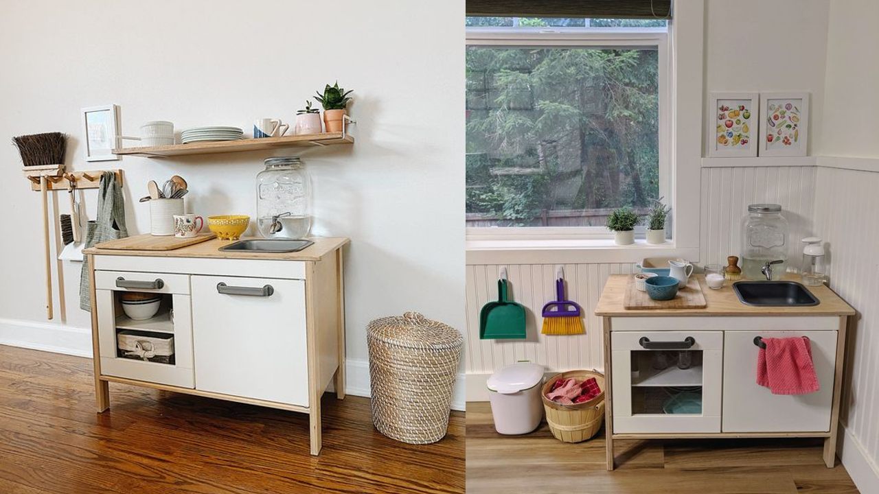 area de cocina para kinder montessori