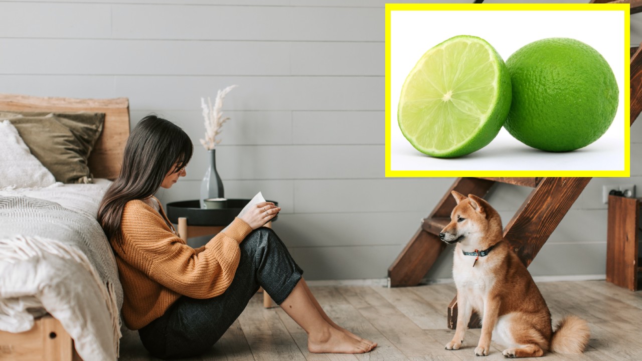 Repelente con limón para eliminar pulgas