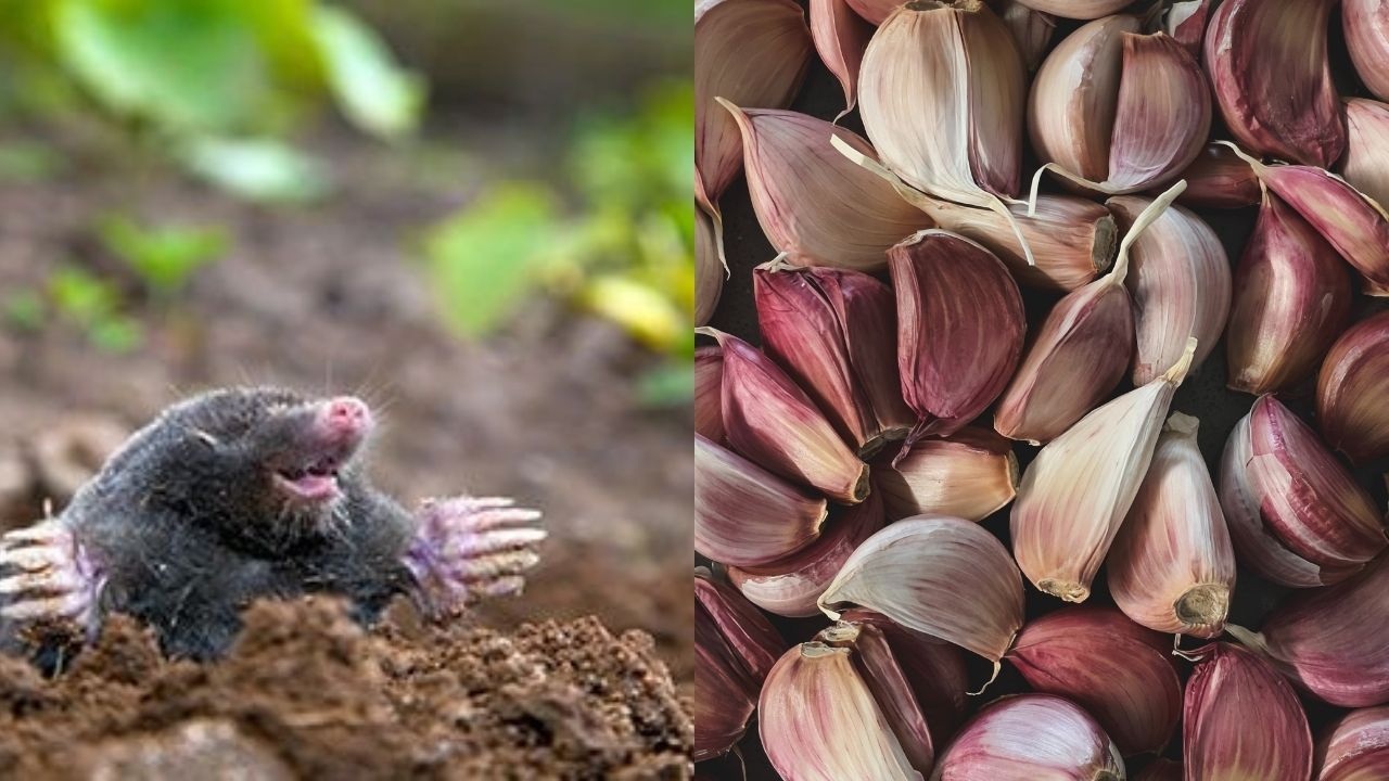 repelente de ajo contra topos