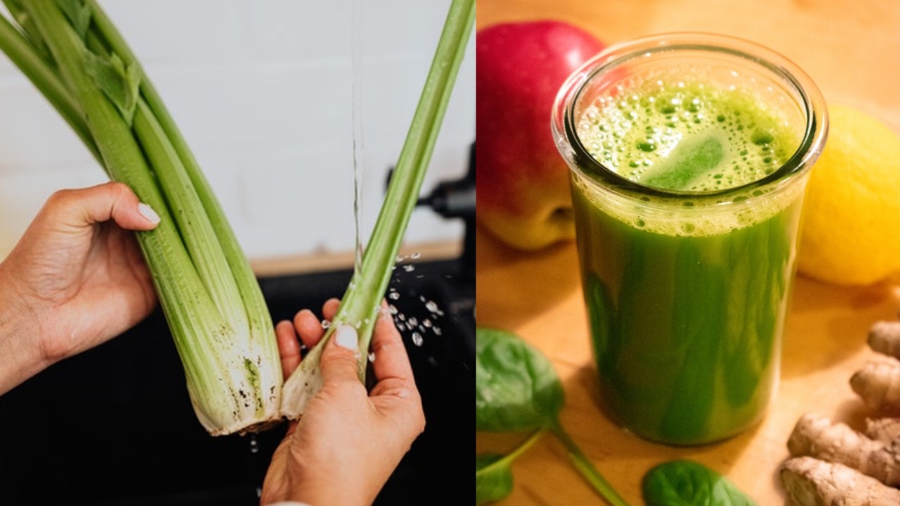 beneficios del jugo de pepino y apio