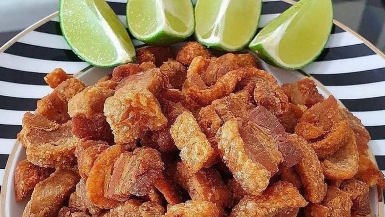 chicharrón sin aceite
