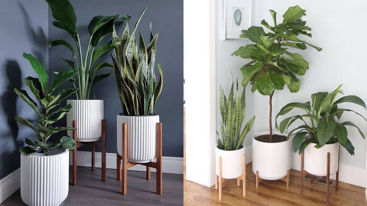 hacer portamacetas con palos de escoba