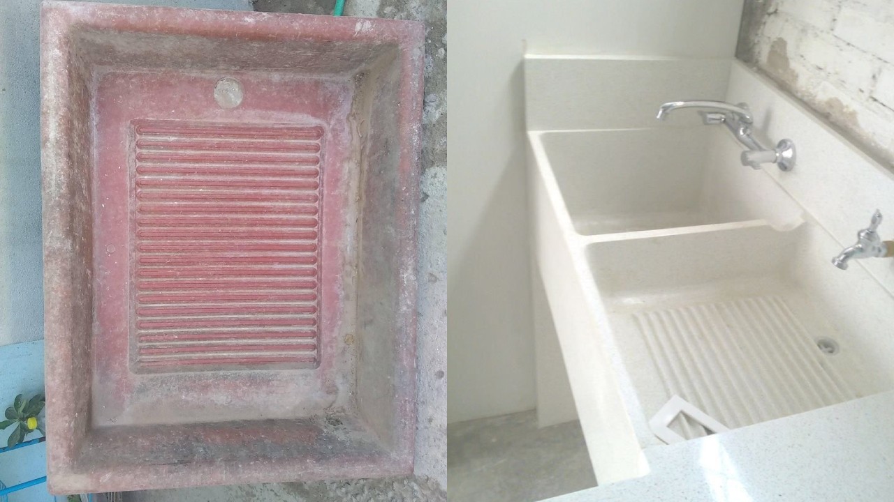 mezcla para desmanchar y blanquear tu lavadero