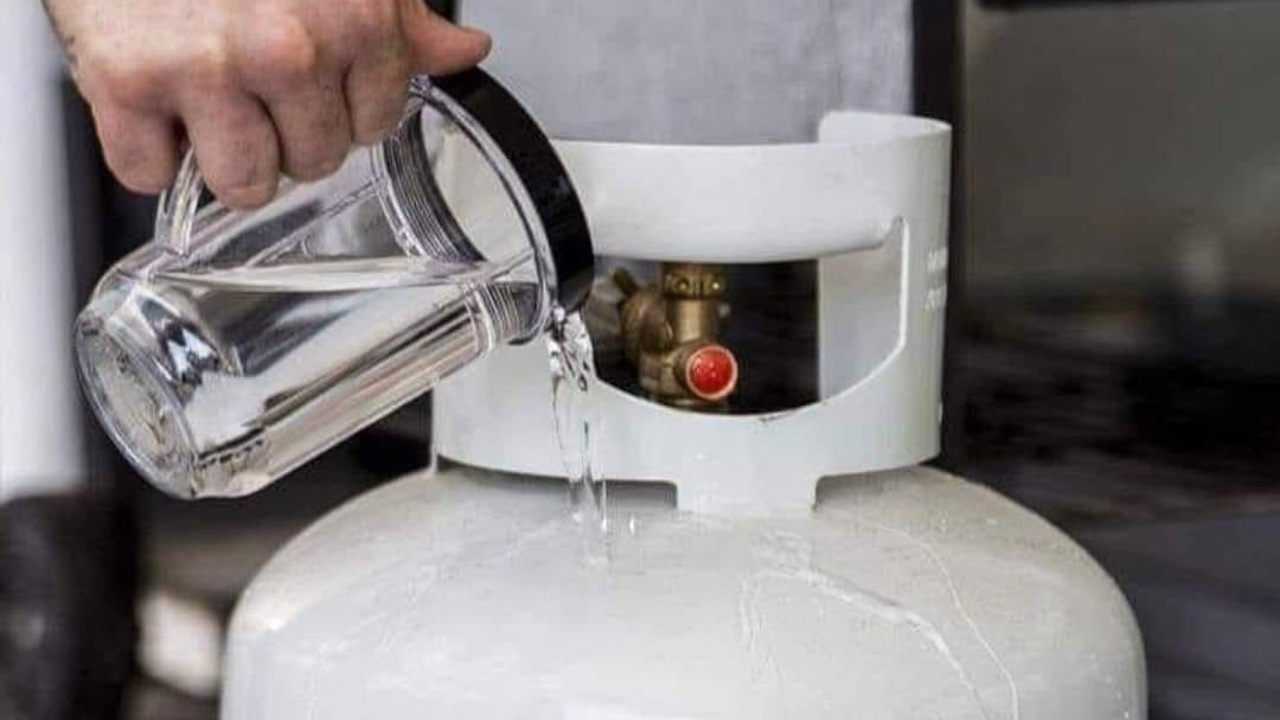 se vació tu tanque de gas