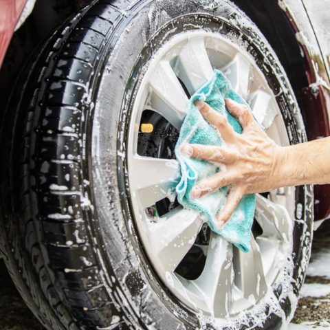 vingre para limpiar llantas y rines