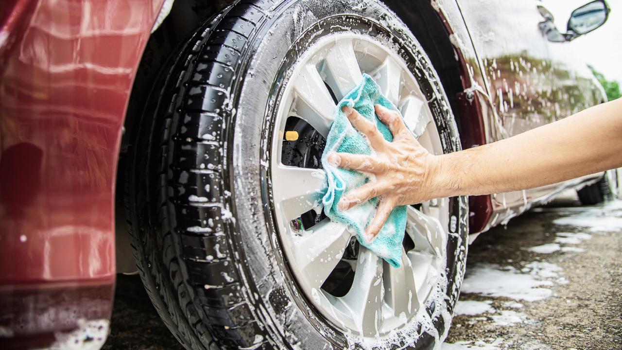 vingre para limpiar llantas y rines