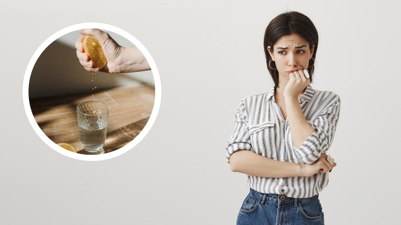agua con limon para bajar de peso
