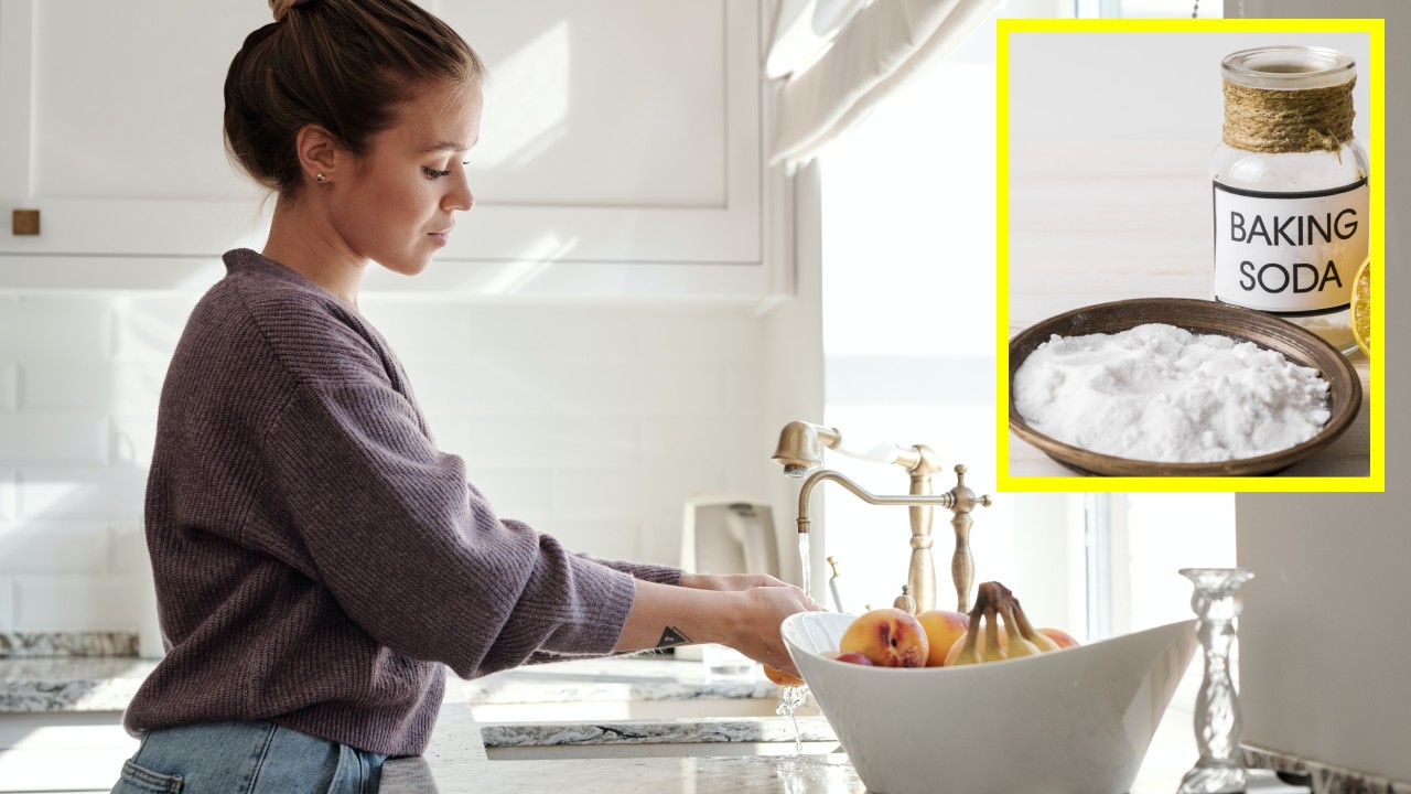 cómo desinfectar tus frutas y verduras con bicarbonato