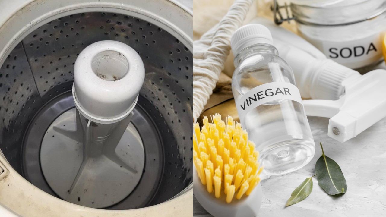 cómo lavar el centro del tambor de la lavadora