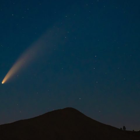 cómo y cuándo ver el cometa C/2017 K2 que rozará la Tierra