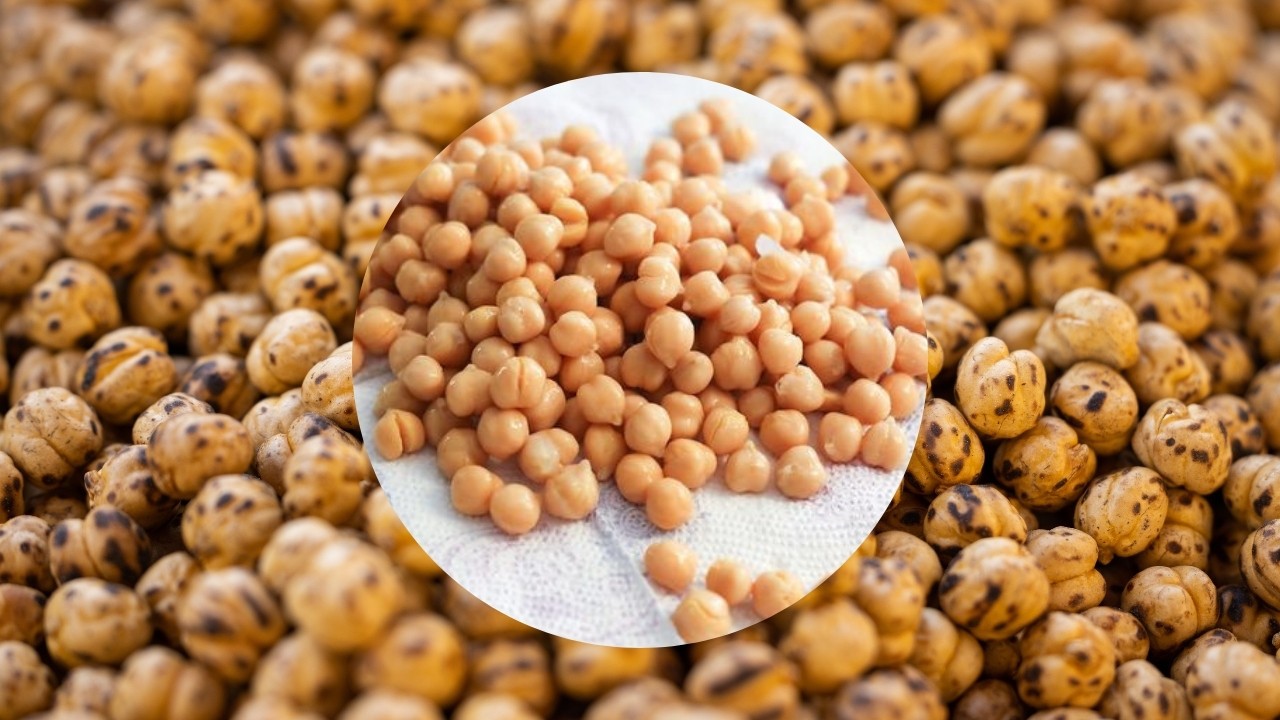 como quitar piel de garbanzos