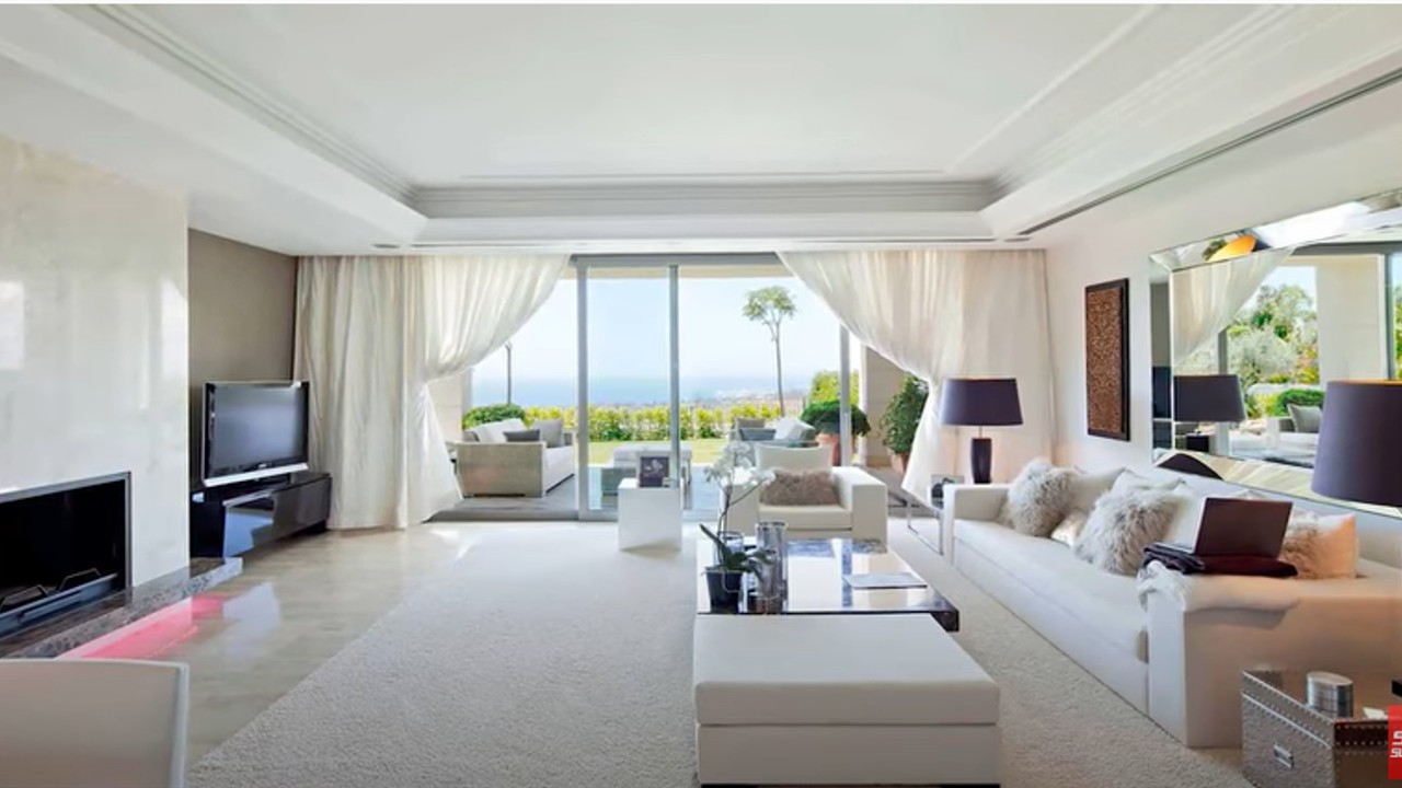 mansión de la cantante y el futbolista