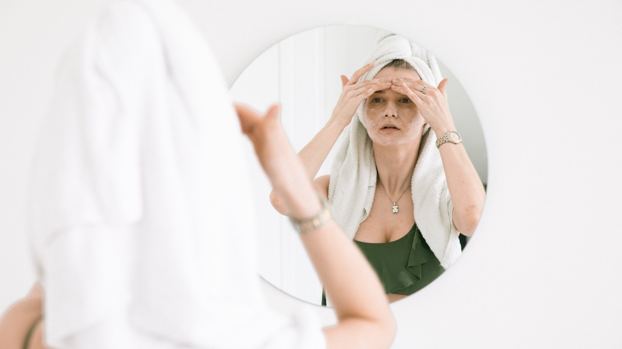 Mascarilla de pepino y aceite de coco