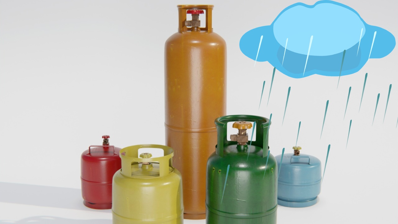 Tips para proteger tu tanque de gas en temporada de lluvias
