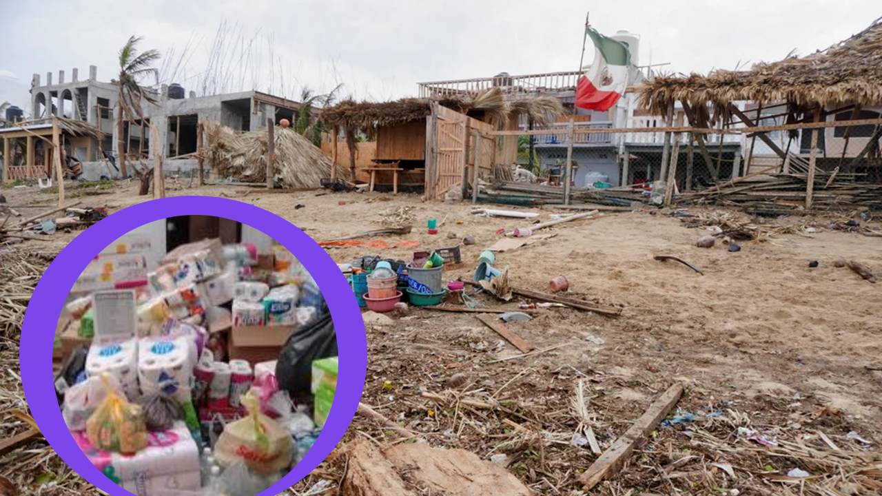damnificados por el huracán Ágatha