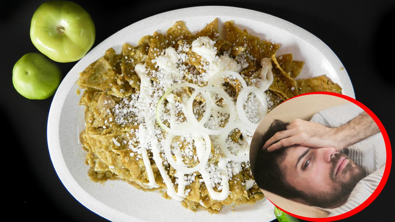 no debes comer barbacoa ni chilaquiles para la cruda
