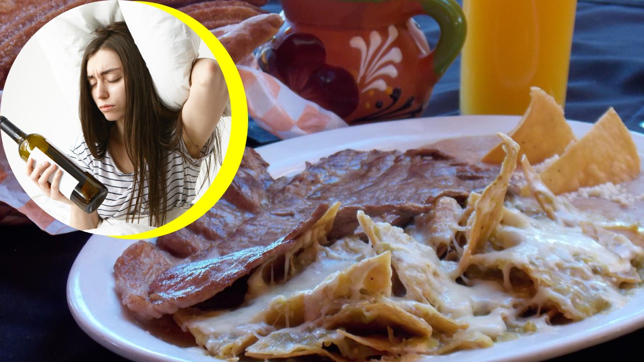 no debes comer barbacoa ni chilaquiles para la cruda