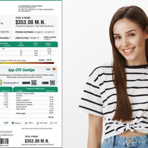 pagar menor de 100 pesos en tu recibo de luz