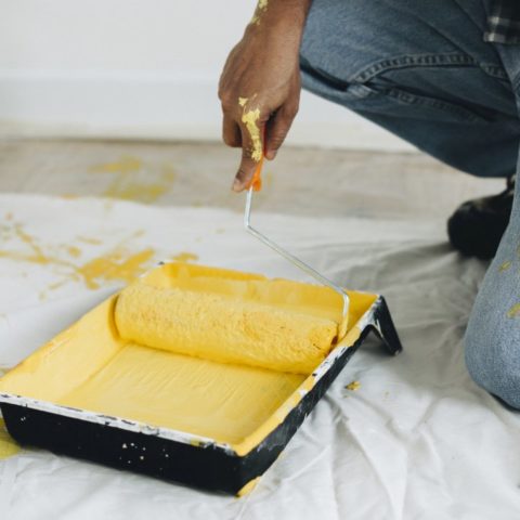 quitar manchas de pintura del piso