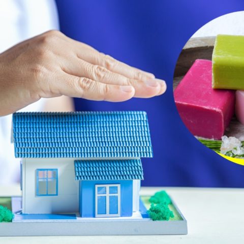truco con jabón para reparar goteras del techo