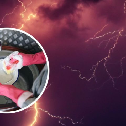 no debes lavar trastes tormenta