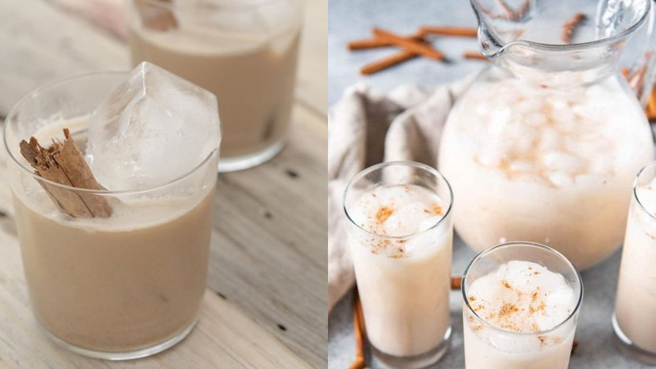 como hacer agua de horchata