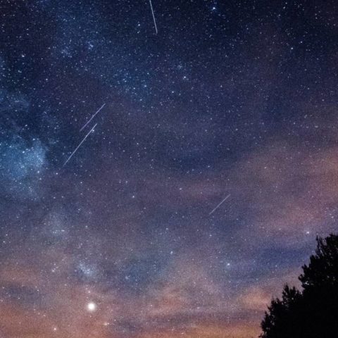 Lluvia de meteoros Delta Acuáridas