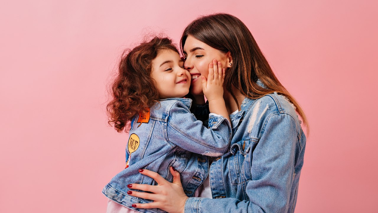 mi hijo se limpia besos