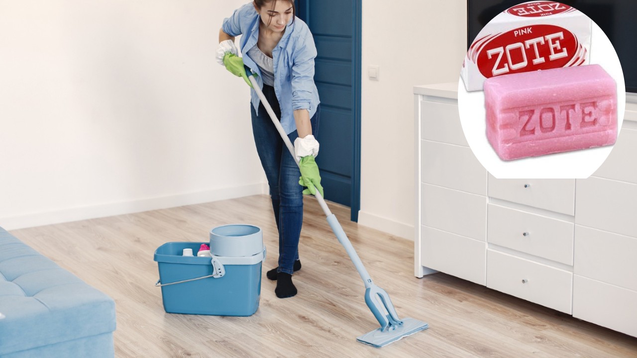 Truco para dejar el piso como nuevo con jabon zote