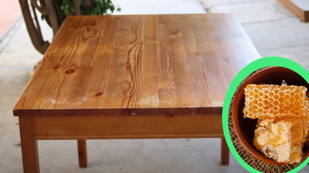 quitar los rayones y raspones de los muebles de madera