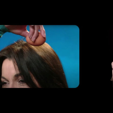 como barrer con huevo