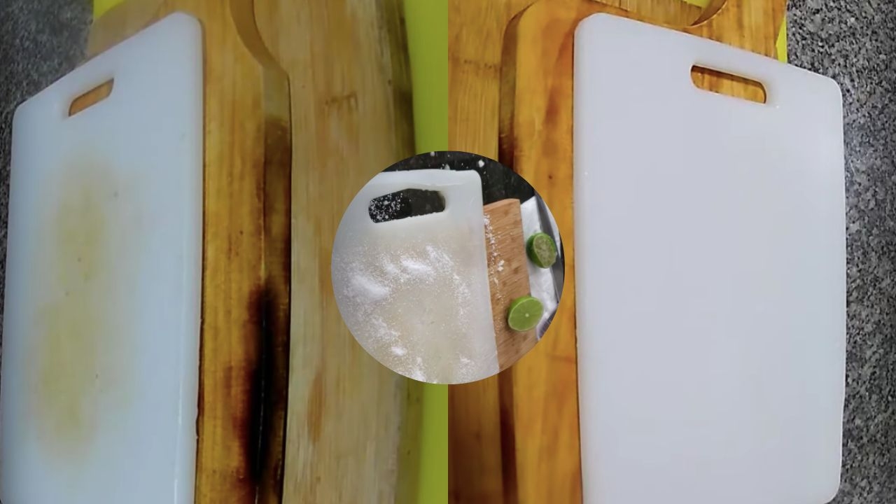 como blanquear tabla para picar