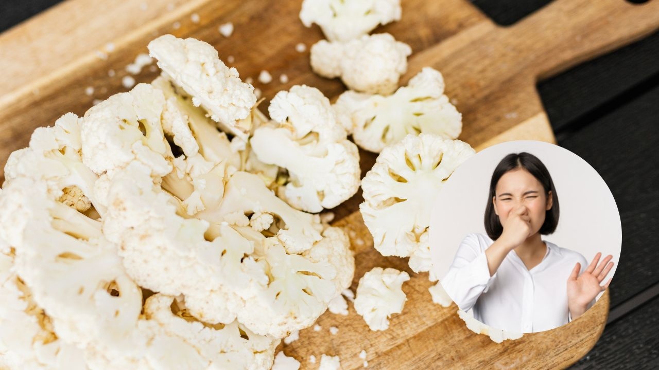 como hacer coliflor sin olor