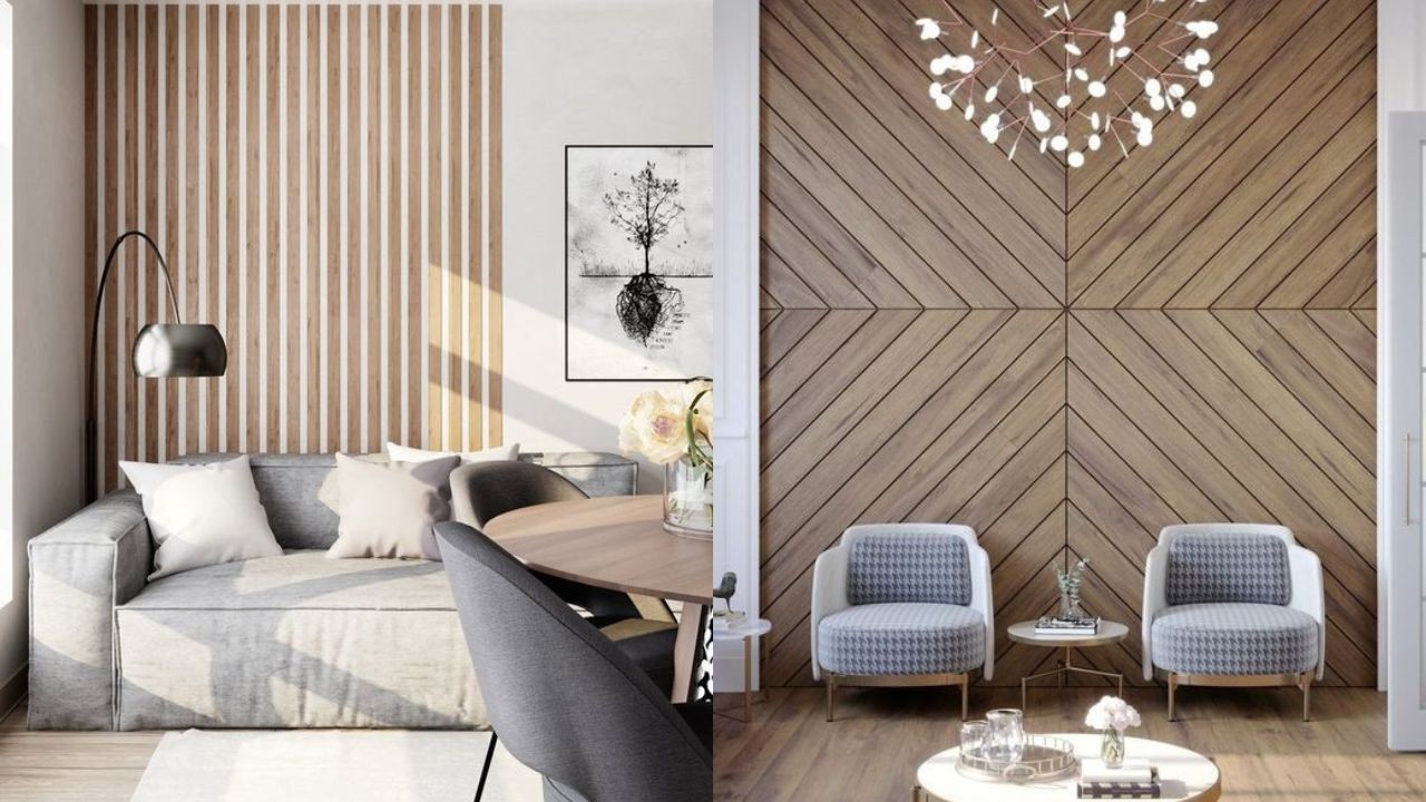 listones de madera tipo paneles