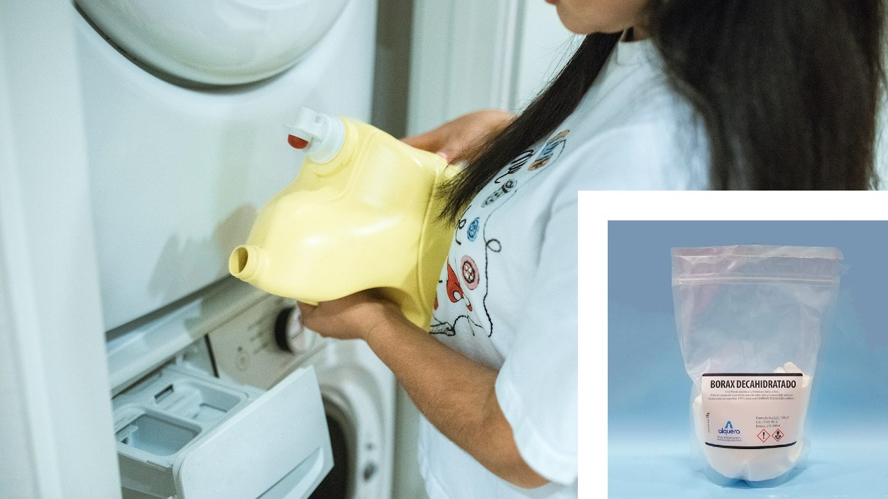 borax para lavar las prendas
