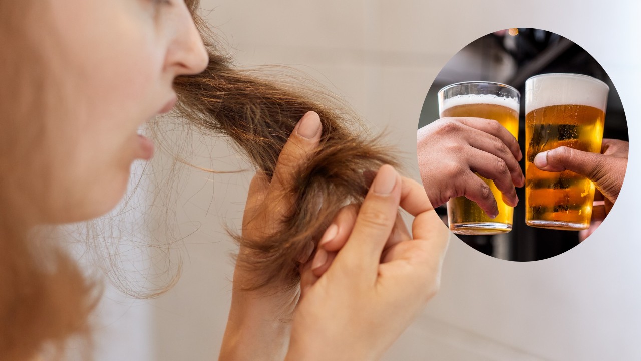 cabello con puntas abiertas