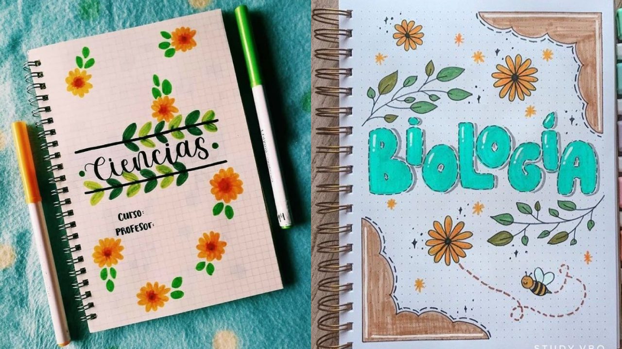 Ideas portadas para cuaderno