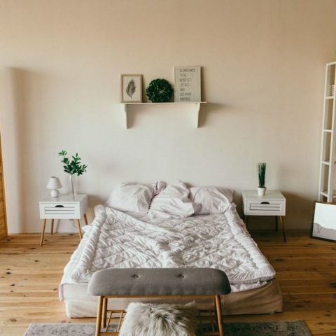 recámara pequeña se vea más espaciosa