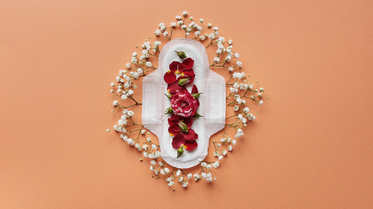 mascarilla de sangre menstrual